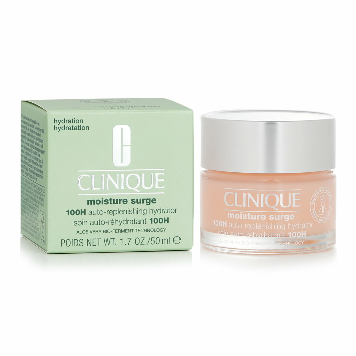 Clinique Unisex Moisture Surge 100H Auto-Replenishing Hydrator 1.7 oz Skin Care 192333066935