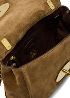 Mulberry Lily Suede Shoulder bag - Sand - One Size