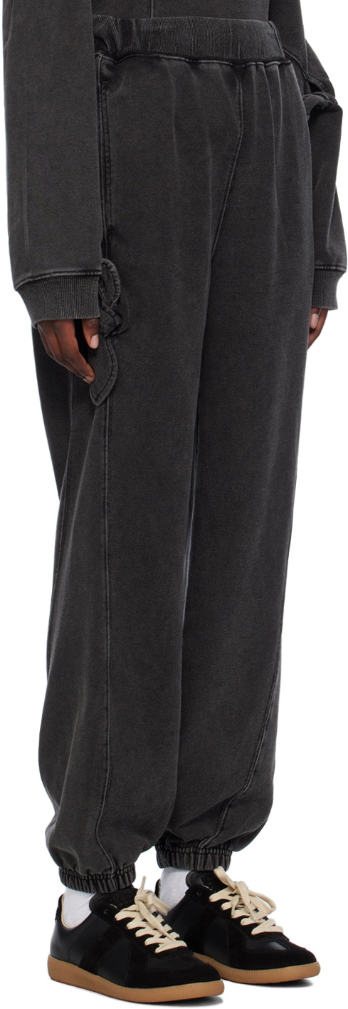 lesugiatelier Gray Ribbon Lounge Pants