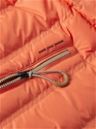 Moncler Grenoble - Lavachey Logo-Appliquéd Quilted Ripstop Down Jacket - Orange