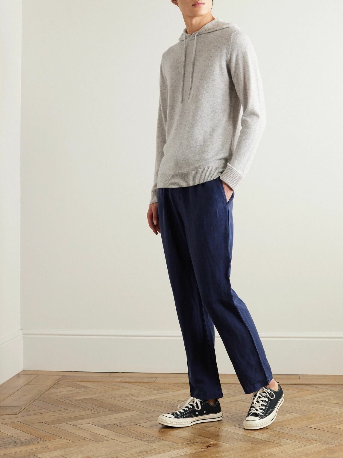 Onia - Cashmere Hoodie - Gray