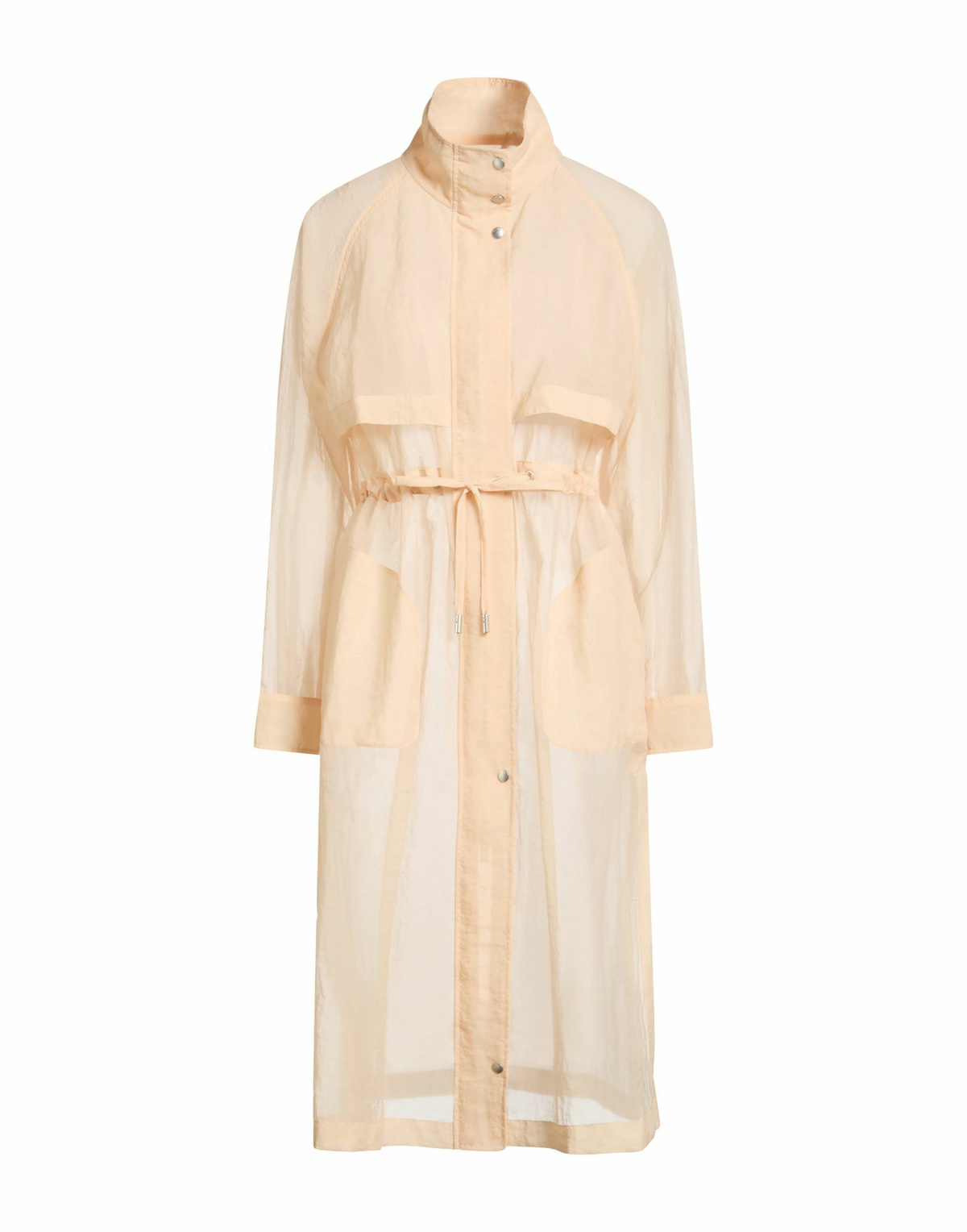 Peserico Womens Overcoat & Trench Coat in Transparent