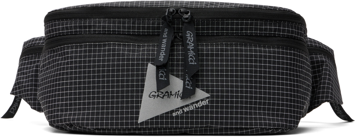and wander Black Gramicci Editon 2Way Ripstop Backpack