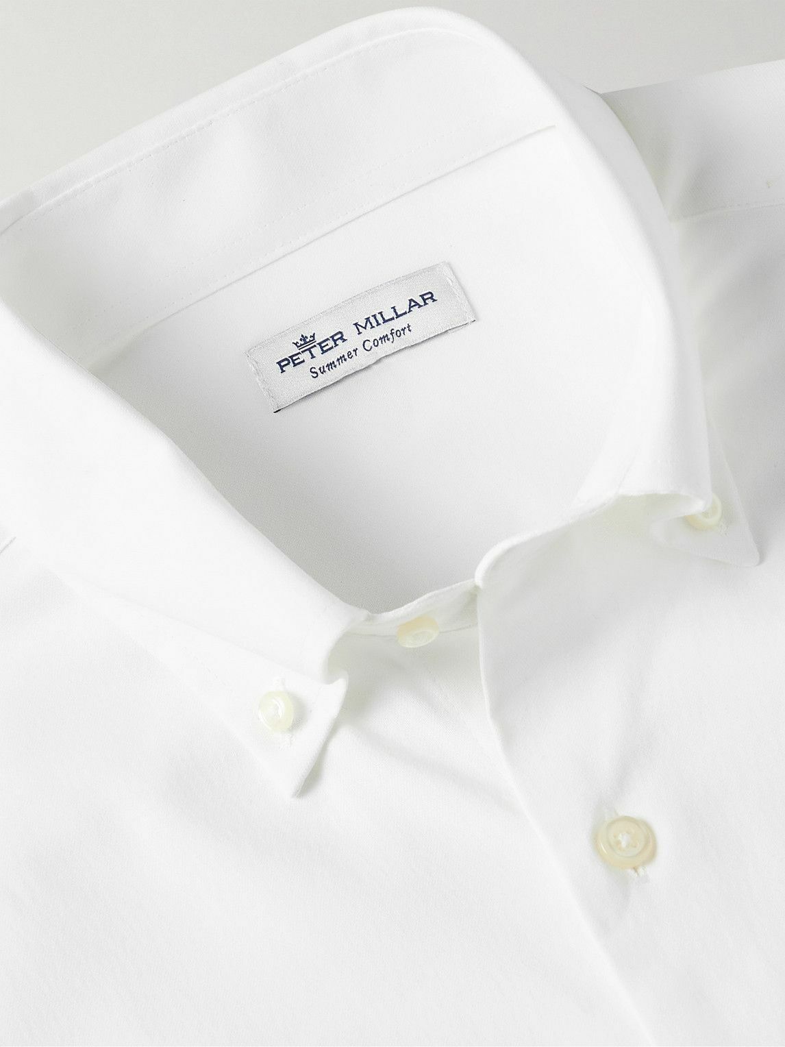 Peter Millar Collins ButtonDown Collar StretchCotton Oxford Shirt