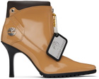 Timberland Tan Veneda Carter Edition Front Zip Boots