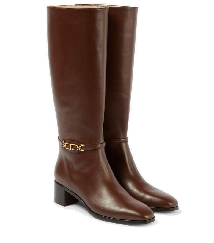Photo: Tom Ford Whitney leather knee-high boots