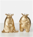 L'Objet - King and Queen set of 2 candle holders