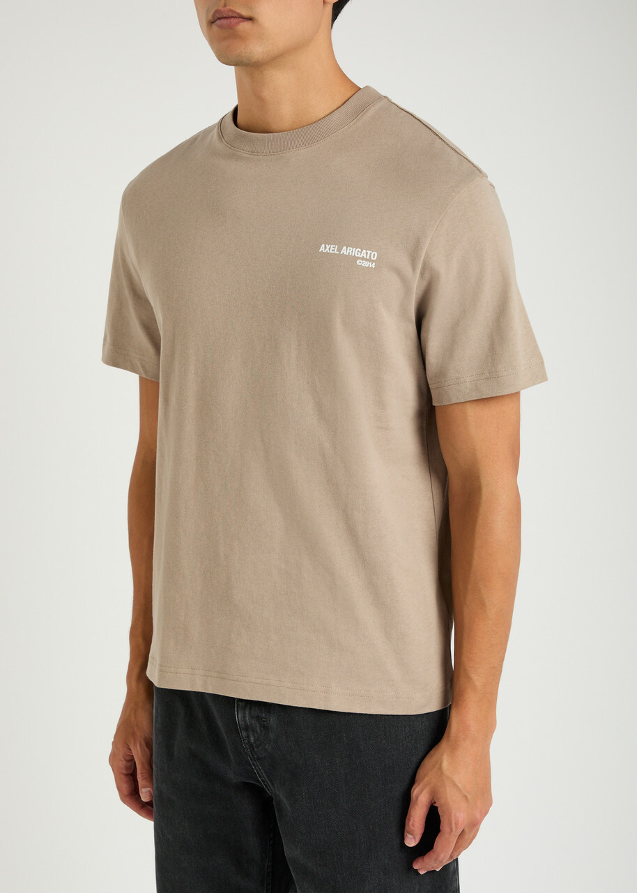 Axel Arigato Legacy Logo-printed Cotton T-shirt Grey