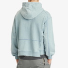 A-COLD-WALL* Men's Oblique Hoodie in Grey-Green Tourmaline