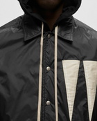 Rick Owens Drkshdw Snapfront Jacket Black - Mens - Overshirts