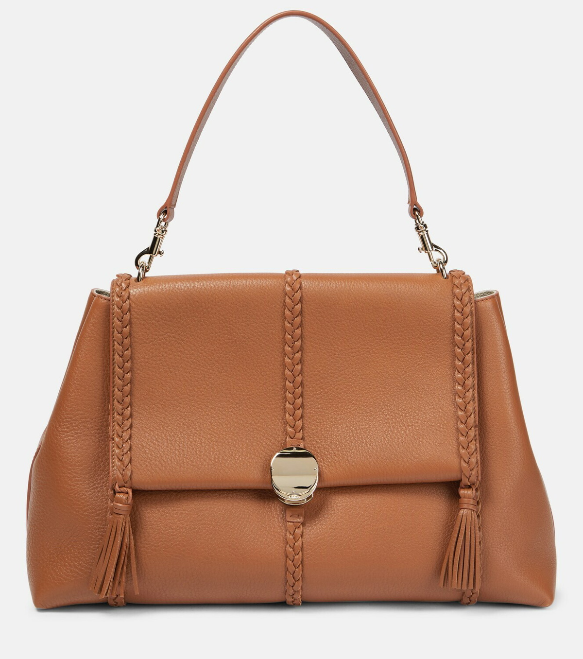 【CHLOE】penelope large braided textured-leather トート Chloe - Penelope Large leather shoulder bag Chloe