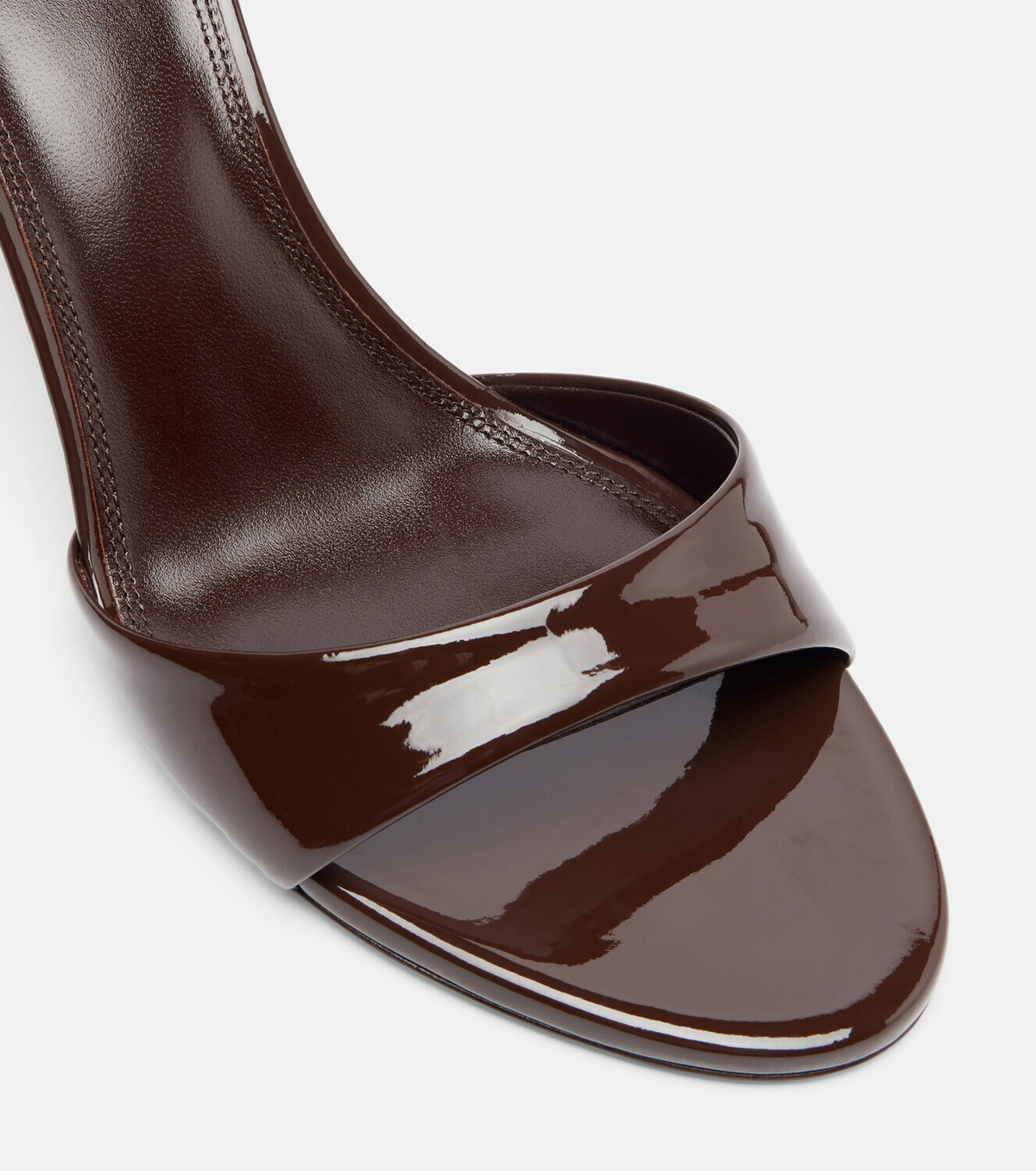 Paris Texas Lidia patent leather mules