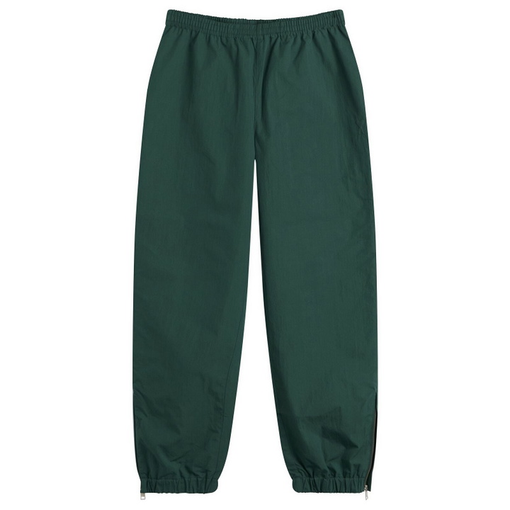 Photo: AMI Paris Men's ADC Cotton Nylon Trackpants in Vert Sapin