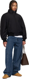 JACQUEMUS Black 'Le Bomber Aero' Bomber Jacket