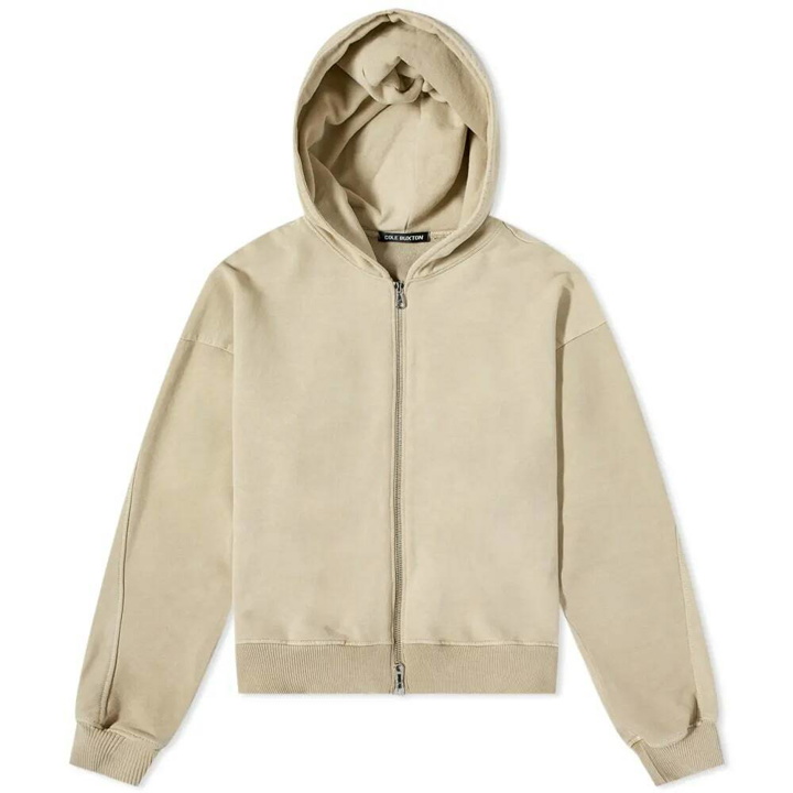 Photo: Cole Buxton Men's Zip Hoody in Washed Beige