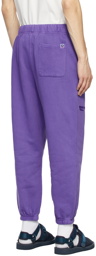 AAPE by A Bathing Ape Purple Logo Lounge Pants