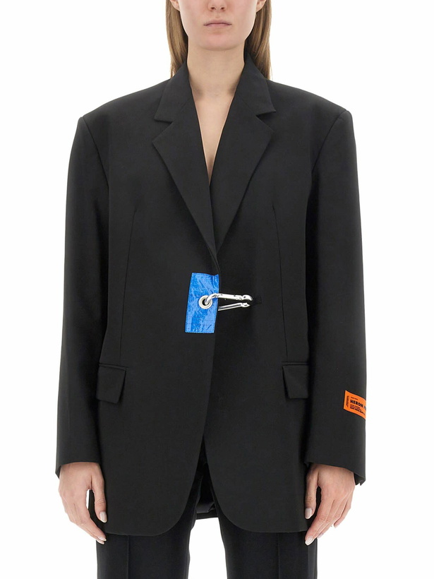 Photo: HERON PRESTON Carabiner Gabardine Blazer