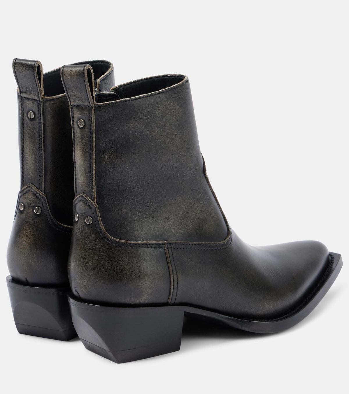 Golden Goose Leather ankle boots