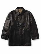 Wacko Maria - Full-Grain Leather Jacket - Black