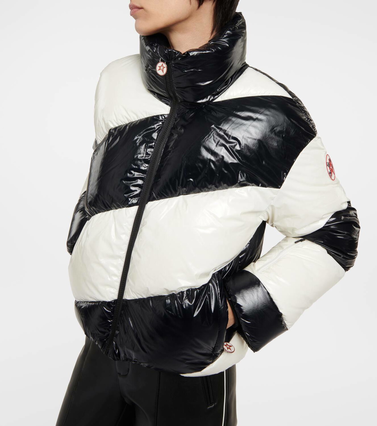 Perfect Moment Super Mojo III striped ski jacket Perfect Moment