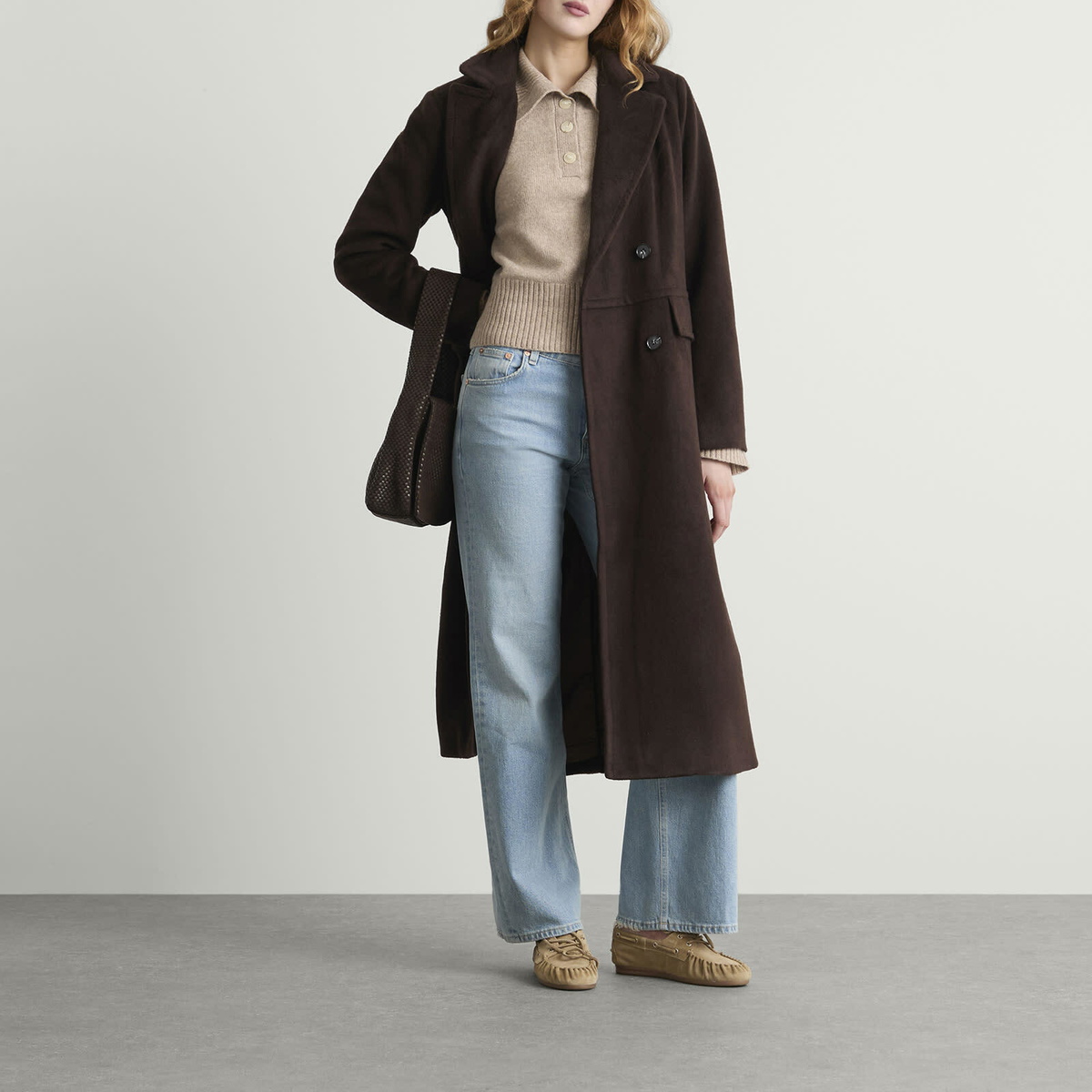 4th & Reckless Women's Melia Coat in Chocolate