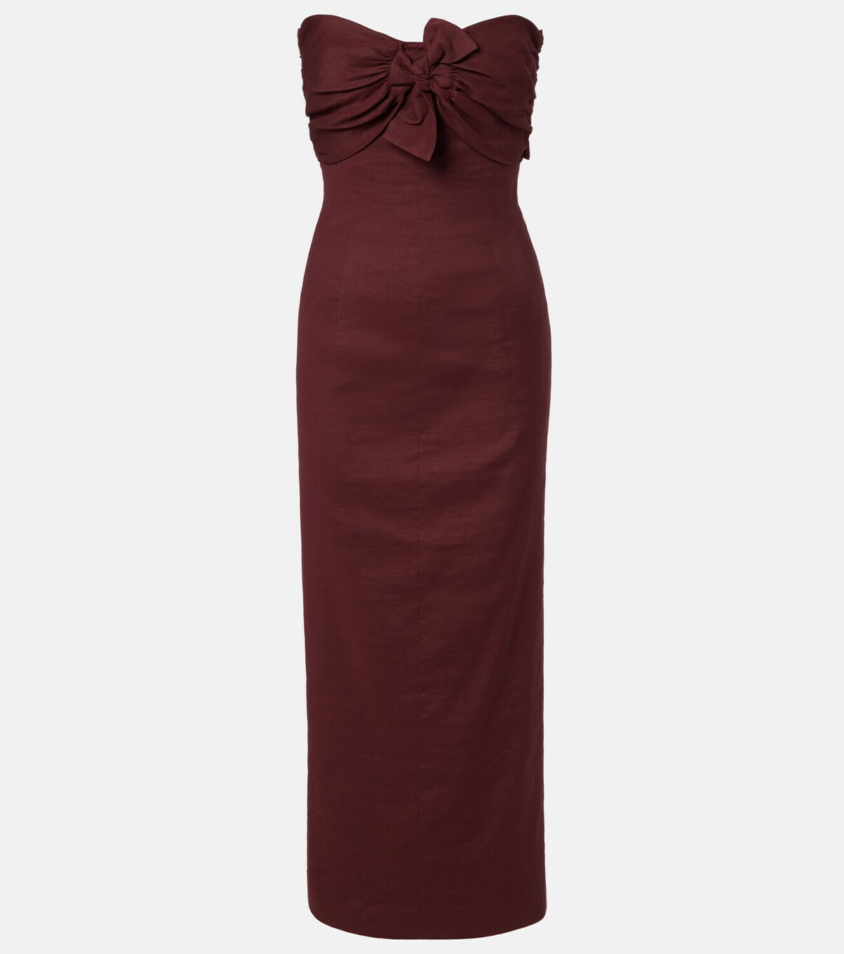 Tove Rahel linen and cotton-blend maxi dress