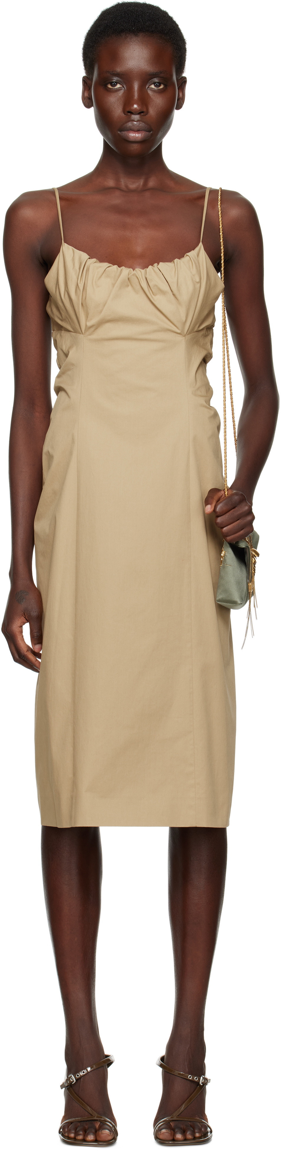 grey midi dress casual Casual Minimalist Chic Midi Dress