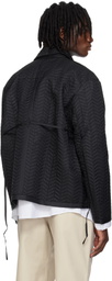 Craig Green Black Quilted Worker Jacket