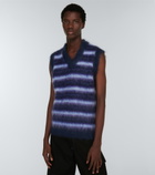 Marni - Striped mohair-blend sweater vest