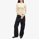 Peachy Den Women's Gabrielle Knit Vest in Buttercup