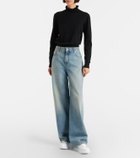McQueen Oversized leather sneakers