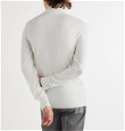 Mr P. - Slim-Fit Cashmere and Silk-Blend Rollneck Sweater - Neutrals