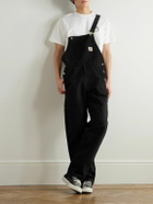 Carhartt WIP - Straight-Leg Cotton-Canvas Overalls - Black