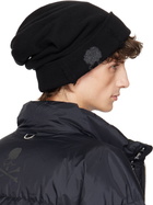 mastermind JAPAN Black Puzzle Beanie