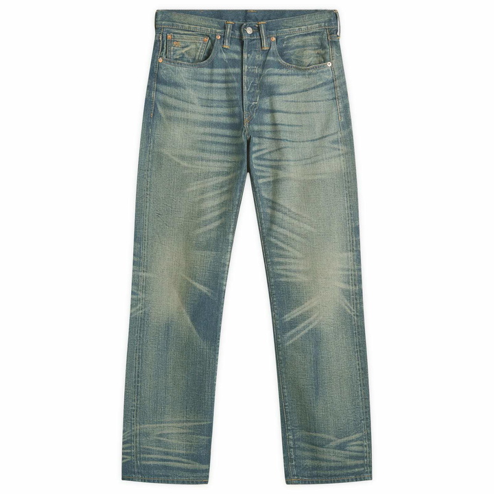 Photo: RRL Men's Straight Leg Selvedge Jeans in Milner Wash