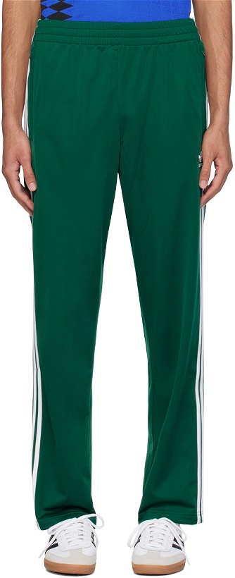 Photo: adidas Originals Green Firebird Track Pants