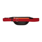 Alexander McQueen Black and Red Harness Belt Bag