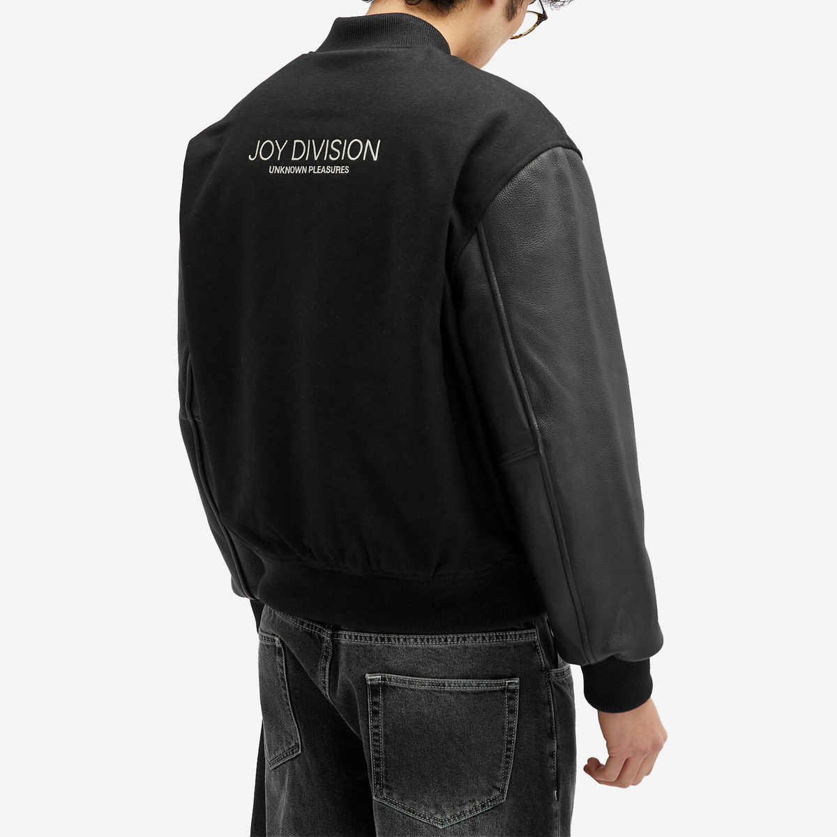 Pleasures Men's Unknown Varsity Jacket in Black