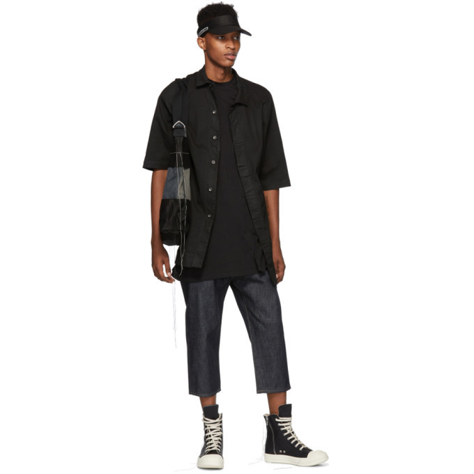 Rick Owens Drkshdw Indigo Collapse Cut Jeans Rick Owens Drkshdw