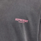 Represent Men's Owners Club T-Shirt in Vintage Grey/Pink