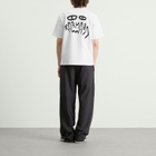 Karma8a Men's The Real T-Shirt in White/Black