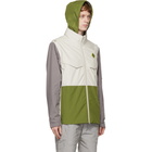 A-COLD-WALL* Off-White and Green Scafell Storm 3L Jacket