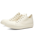 Rick Owens Men's Low Sneakers in Milk