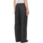 LE17SEPTEMBRE Gray Elasticized Easy Trousers