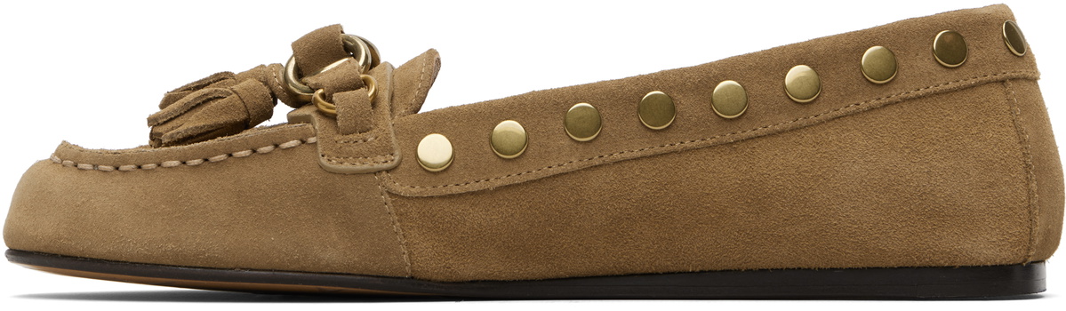 Isabel Marant Brown Faxel Loafers