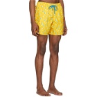 Vilebrequin Yellow Boat Moorea Swim Shorts
