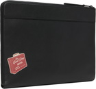 Paul Smith Black 'Hotel Stickers' Document Case