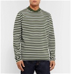 Barbour - Lanercost Striped Cotton-Jersey T-Shirt - Green