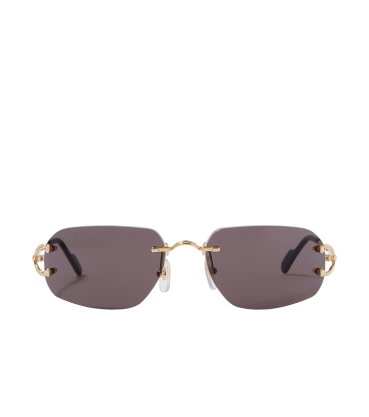Photo: Cartier Eyewear Collection Signature C rectangular sunglasses