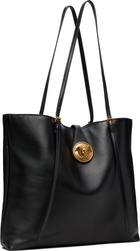 Versace Black Lamb Leather Small Tote